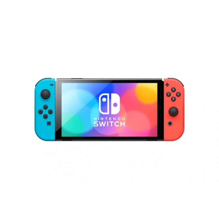 کنسول بازی nintendo switch OLED جوی-کان قرمز آبی - Thumbnail 3