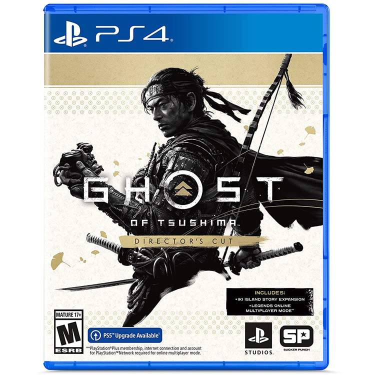 بازی Ghost Of Tsushima Directors Cut پلمپ برای PS4 