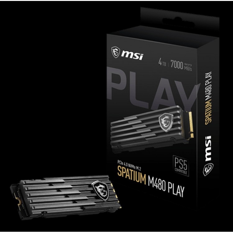 حافظه اس اس دی MSI Spatium M480 Play - دو ترابایت - Thumbnail 4