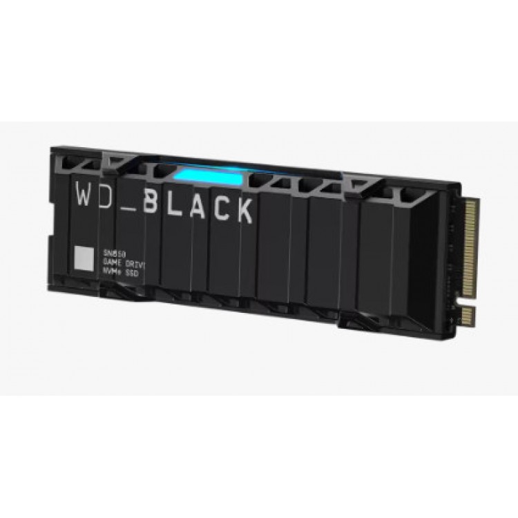 حافظه اس اس دی WD_BLACK SN850 دارای هیت سینک - مخصوص PS5 - دو ترابایت - Thumbnail 1