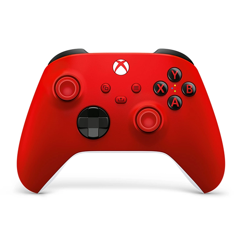 دسته بازی کارکرده مایکروسافت مدل Pulse Red مناسب Xbox series S/X