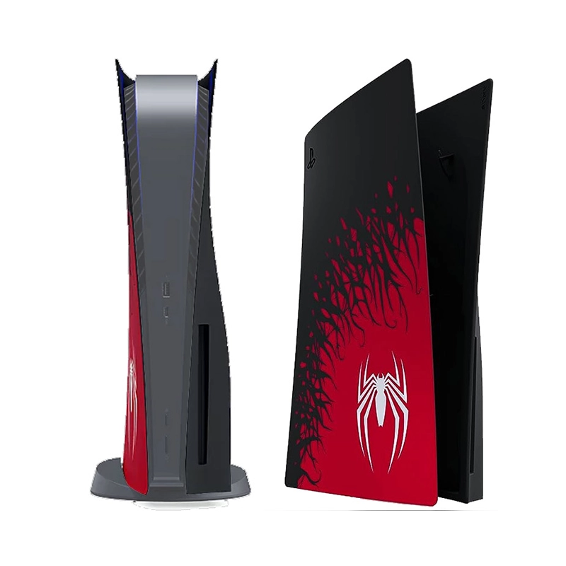 فیس پلیت اورجینال PS5 طرح بازی Spider-Man 2 