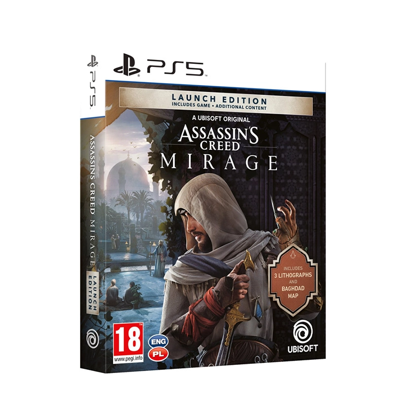 بازی Assassin's Creed Mirage نسخه Launch کارکرده برای PS5