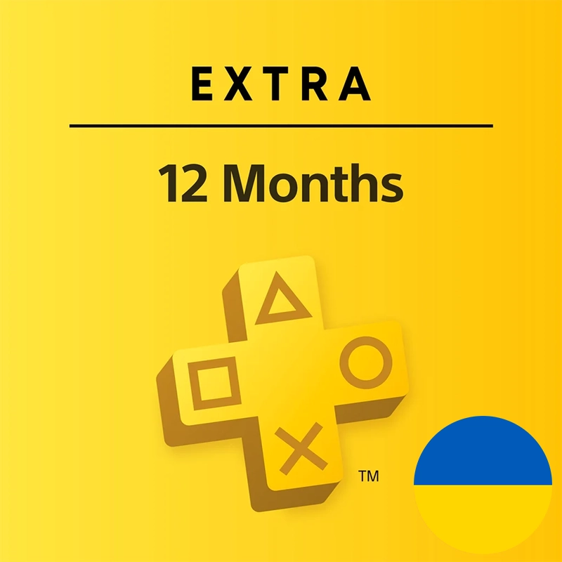 پلی استیشن پلاس اوکراین 1 ساله نسخه Extra