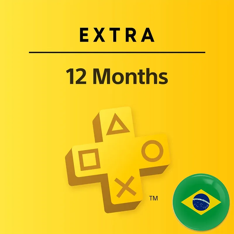 پلی استیشن پلاس برزیل 1 ساله نسخه Extra