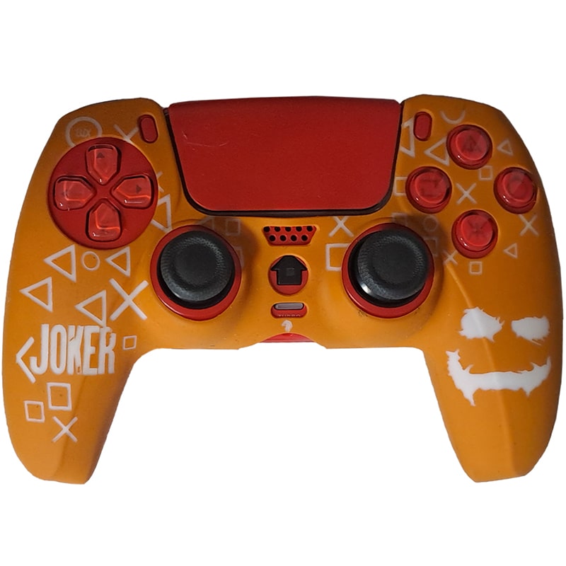 روکش دسته PS5 طرح JOKER نارنجی