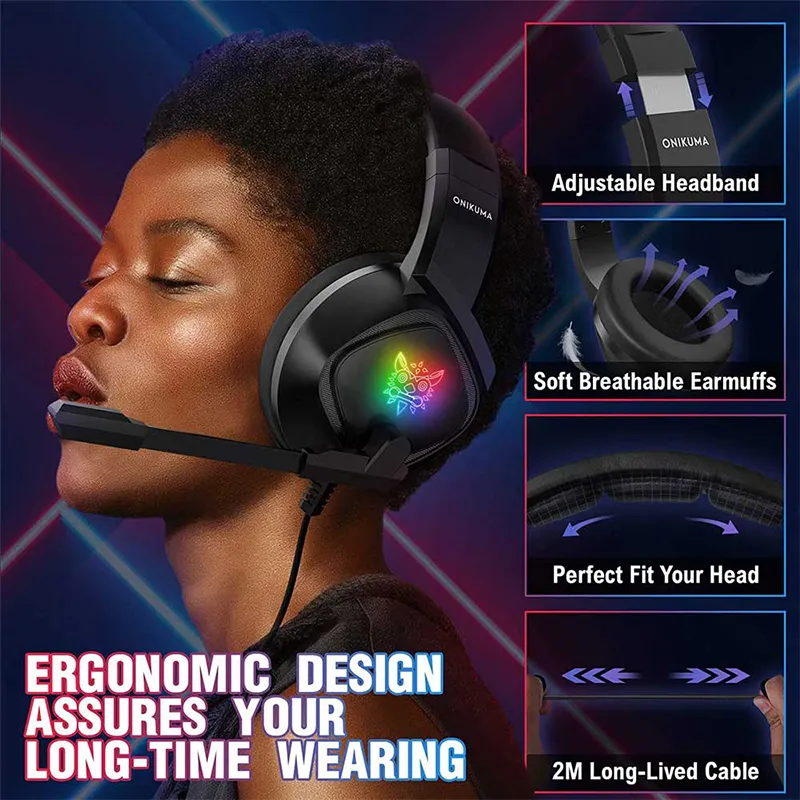 هدست گیمینگ ONIKUMA K19 - Thumbnail 1