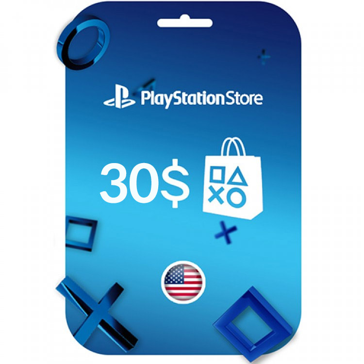 گیفت کارت آمریکا 30 دلاری پلی استیشن Playstation