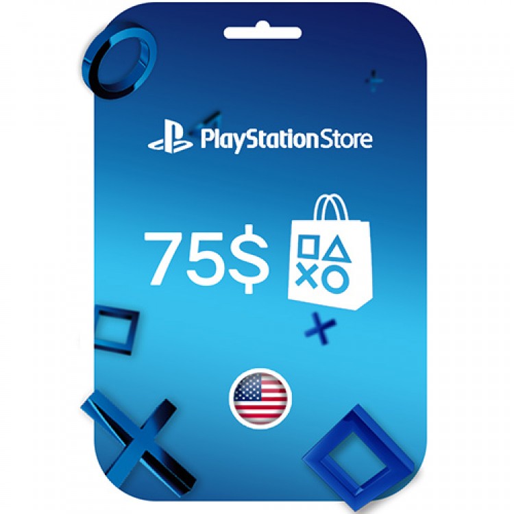 گیفت کارت آمریکا 75 دلاری پلی استیشن Playstation