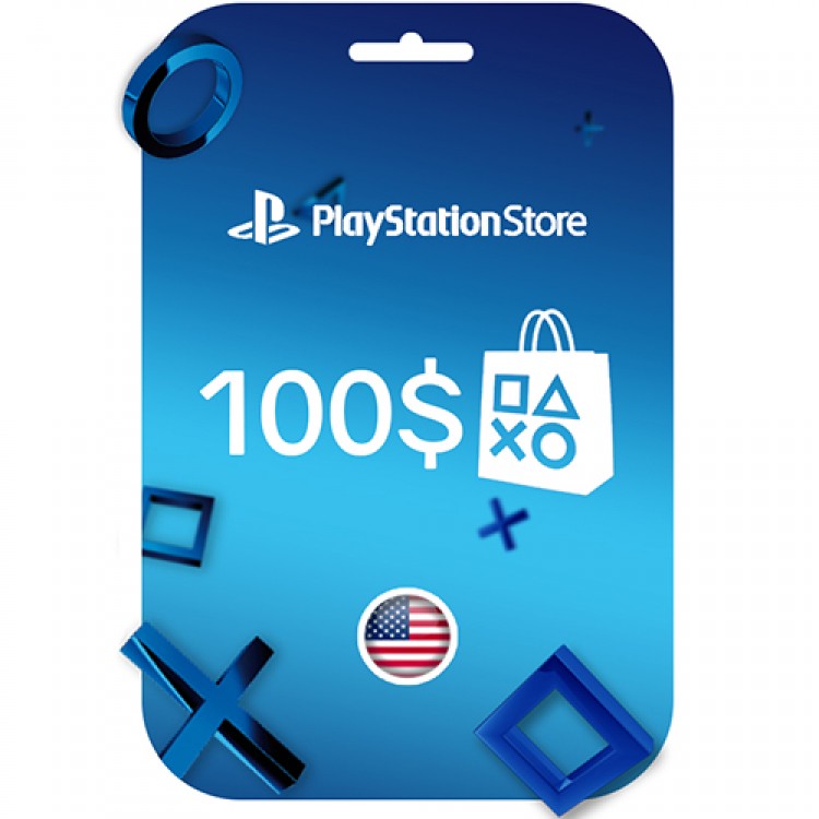 گیفت کارت آمریکا 100 دلاری پلی استیشن Playstation