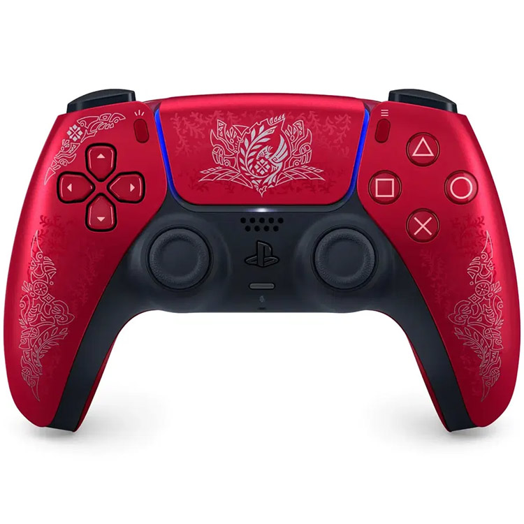 دسته بازی Sony مدل PS5 DualSense Monster Hunter Wilds Limited Edition