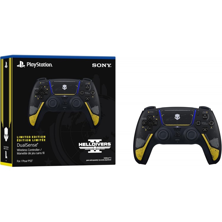دسته بازی Sony مدل PS5 DualSense Helldivers II Limited Edition - Thumbnail 5