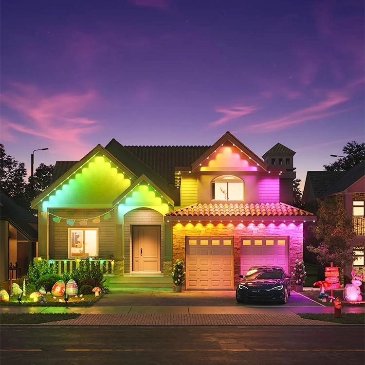 ریسه هوشمند 30 متری گووی Govee RGBIC LED Permanent Outdoor Lights - Thumbnail 4
