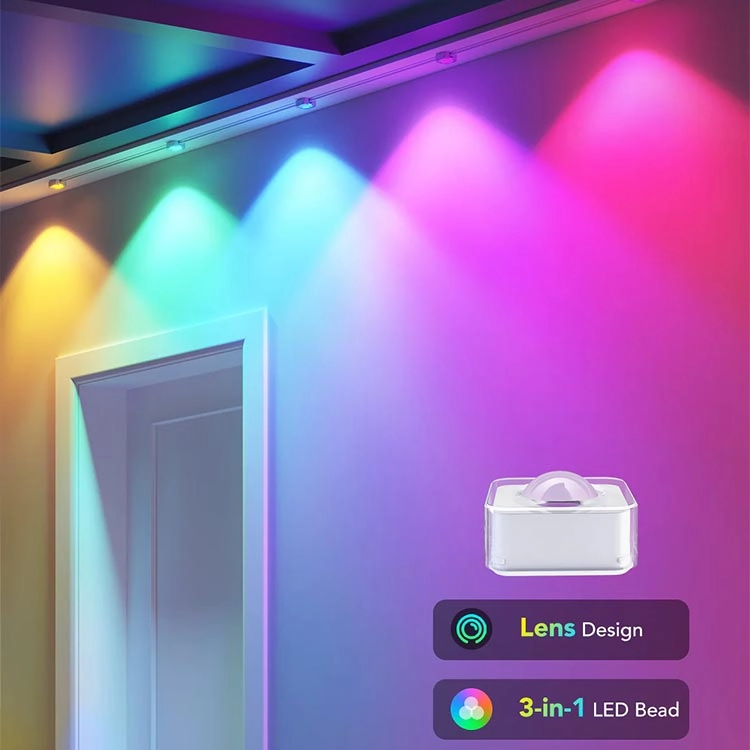 ریسه هوشمند 30 متری گووی Govee RGBIC LED Permanent Outdoor Lights - Thumbnail 5