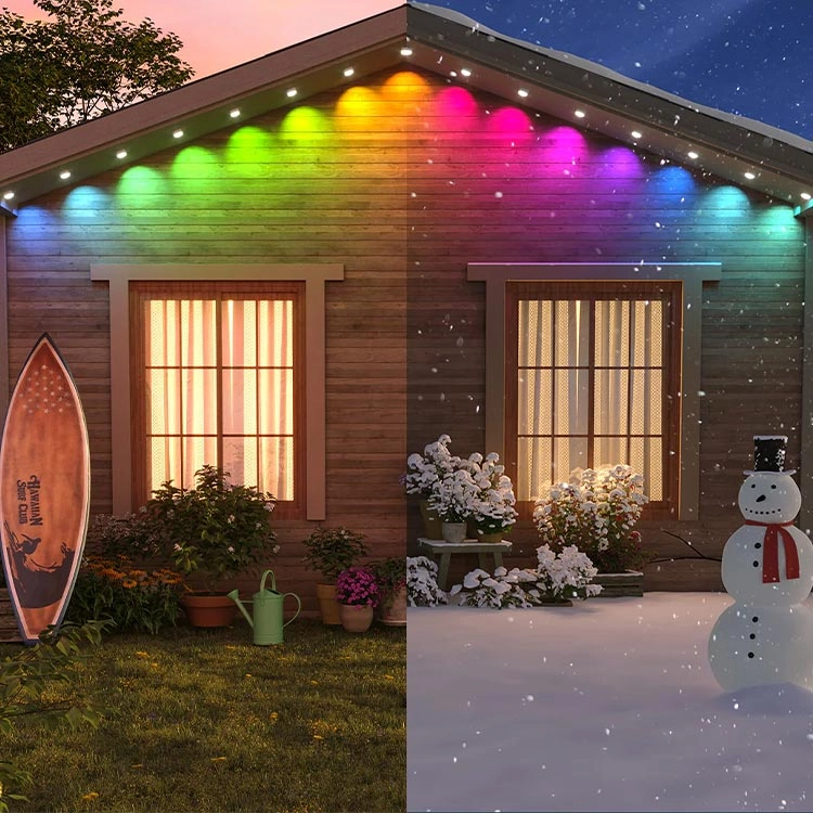 ریسه هوشمند 30 متری گووی Govee RGBIC LED Permanent Outdoor Lights - Thumbnail 6