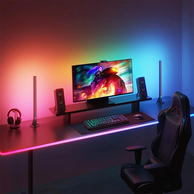 چراغ نئونی هوشمند 3 متری گووی Govee RGBIC LED Neon Rope Lights for Desks - Thumbnail 4