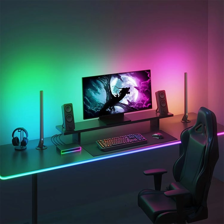 چراغ نئونی هوشمند 3 متری گووی Govee RGBIC LED Neon Rope Lights for Desks - Thumbnail 5