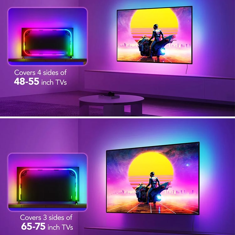 ریسه هوشمند 3 متری گووی Govee RGBIC Neon TV Backlight - Thumbnail 9