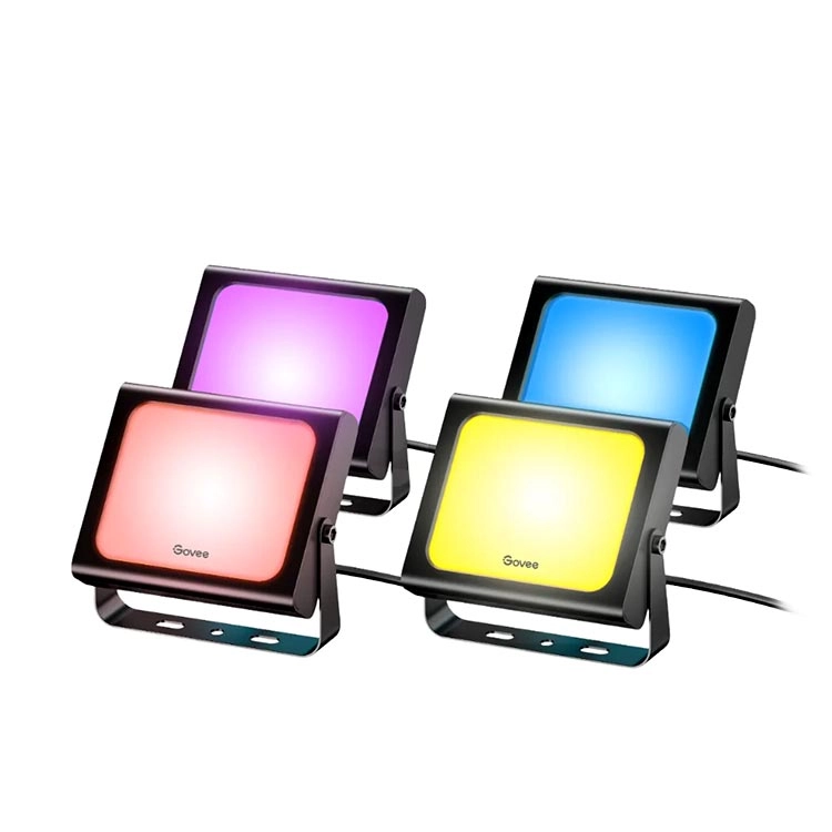 لامپ هوشمند 4 عددی گووی Govee RGBIC Flood Lights - Thumbnail 2