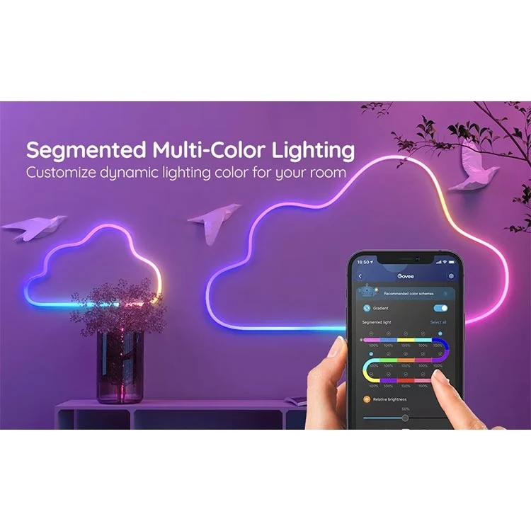 چراغ نئونی 3 متری گووی Govee Neon Rope RGBIC - Thumbnail 2