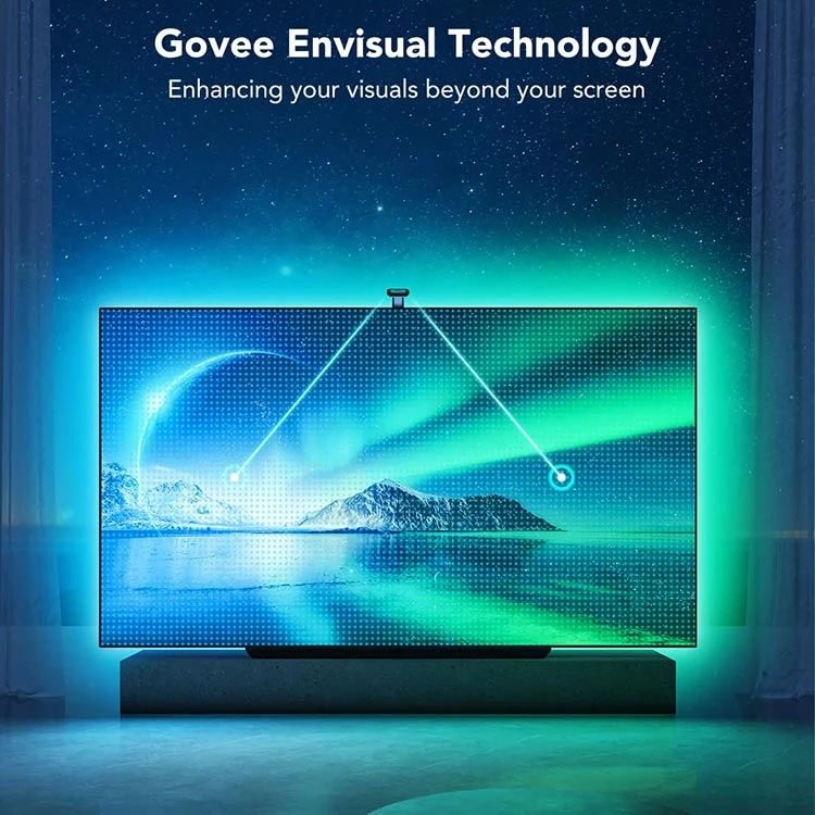 ریسه هوشمند 3.6 متری گووی Govee Envisual TV Backlight T2 سایز 55-65 اینچ - Thumbnail 6