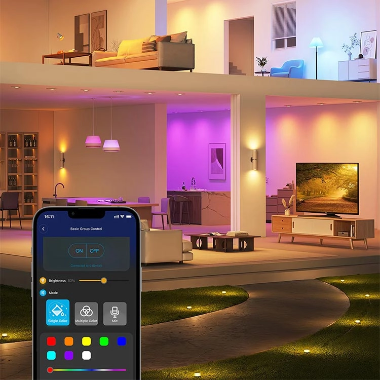لامپ هوشمند گووی Govee RGBWW Smart Light Bulbs (پک 2 عددی) - Thumbnail 4