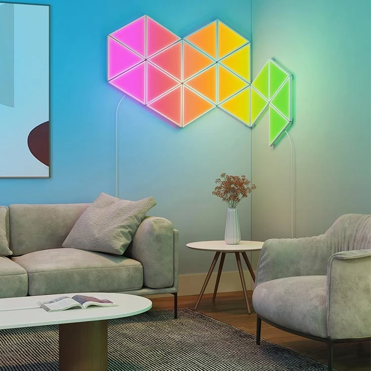 پنل هوشمند روشنایی 10 تیکه Govee Glide Triangle Light Panels - Thumbnail 3