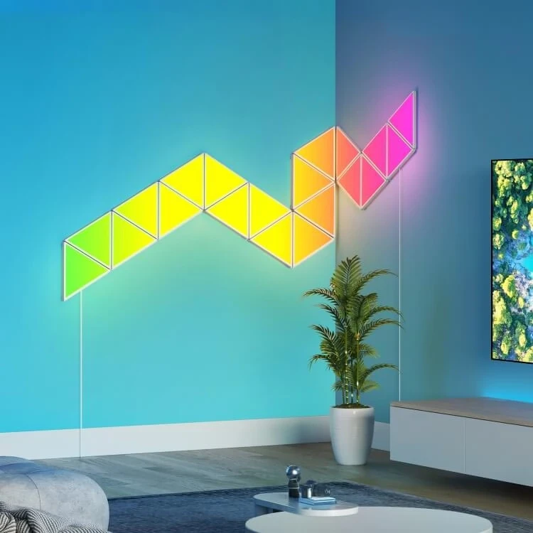 پنل هوشمند روشنایی 10 تیکه Govee Glide Triangle Light Panels - Thumbnail 7